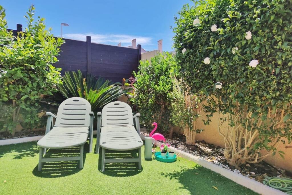 Montefaro Spacious Townhouse - Beach & Pool Santa Pola Eksteriør billede